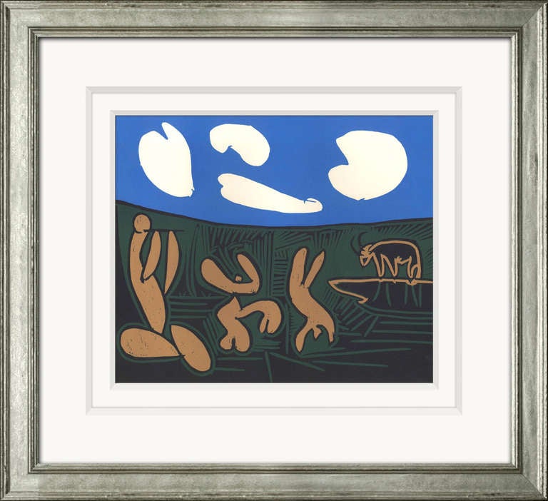 Mid-20th Century 1962 Picasso Linocuts For Sale
