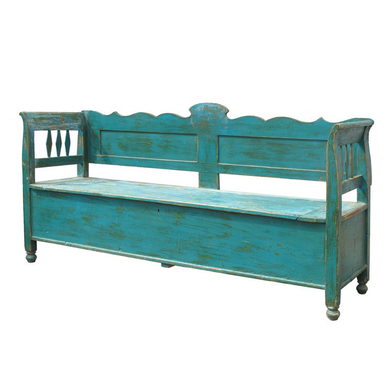 Dutch Painted Bench