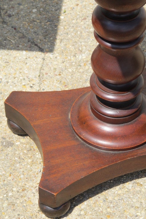 Mahogany Pedestal Tables For Sale 2