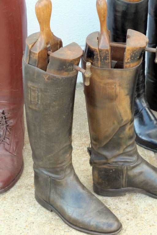 antique riding boots