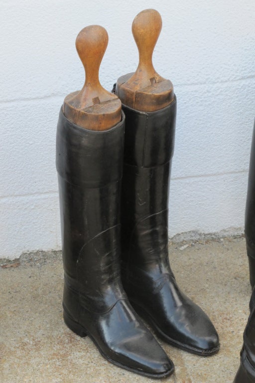 English Vintage Riding Boots For Sale