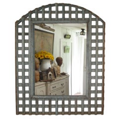 Trellis Frame Mirror