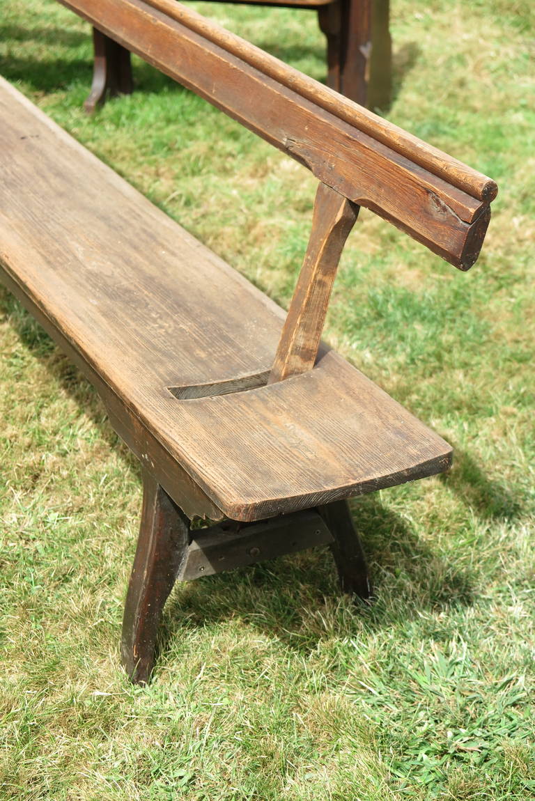 Old Church Pews and Benches For Sale at 1stDibs old church benches