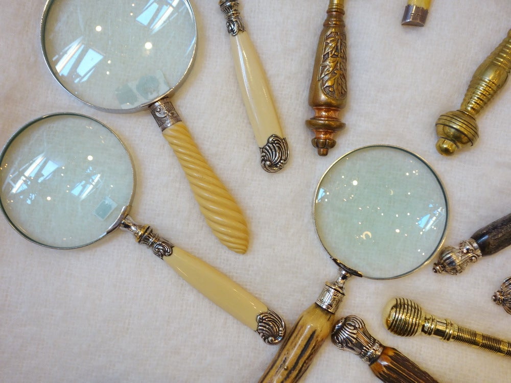 18th Century and Earlier Victorian Magnifying Glasses For Sale