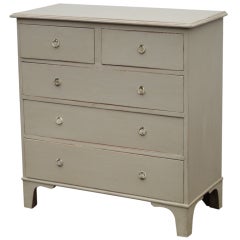 English Pine Painted Chest of Drawers