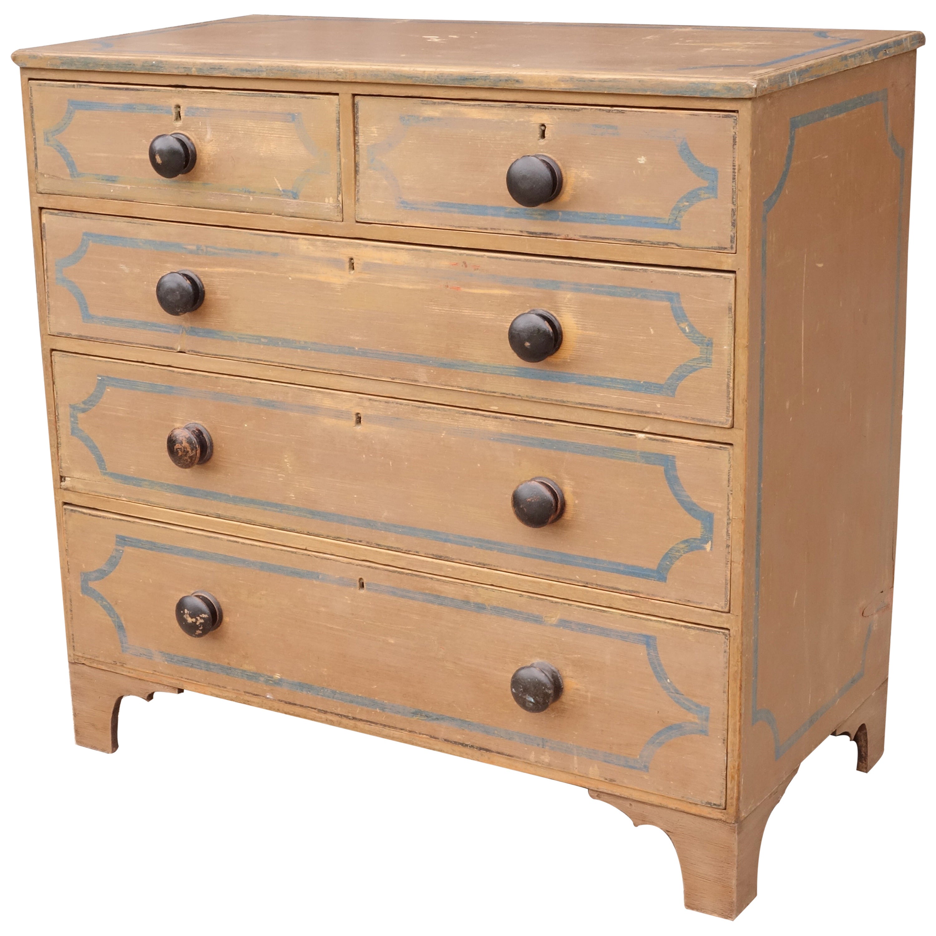 English Pine Chest For Sale