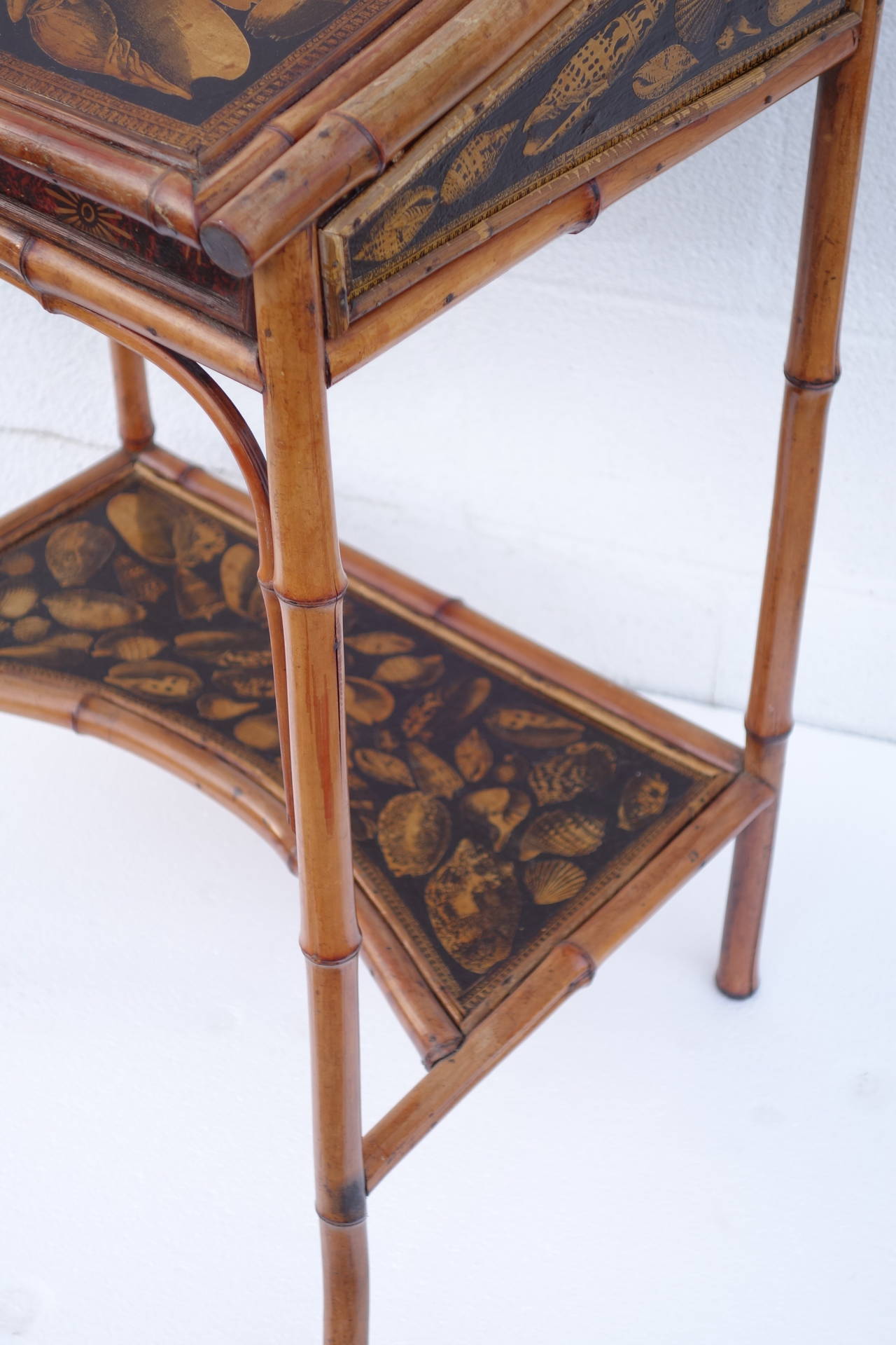 English Bamboo Desk