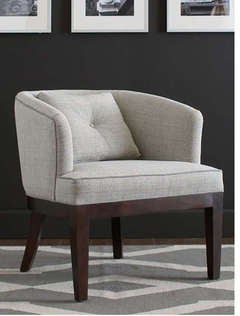 Round Back Club Chair