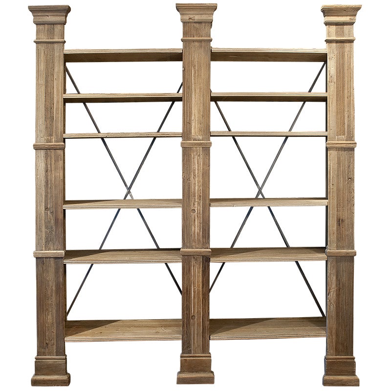 ThreeColumn Bookcase For Sale at 1stDibs