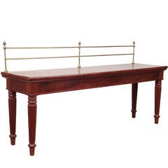 Mahogany William IV Console 12