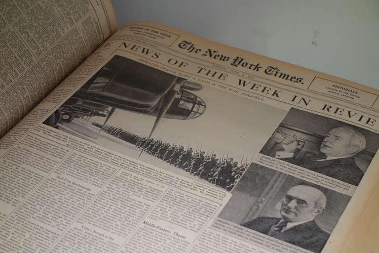 American Collection of HUGE New York Times Issues