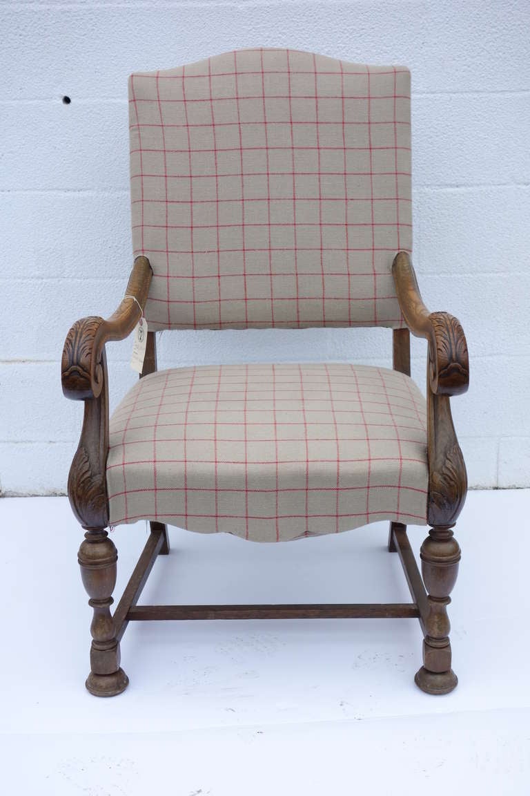 Antique Upholstered Chairs For Sale 2