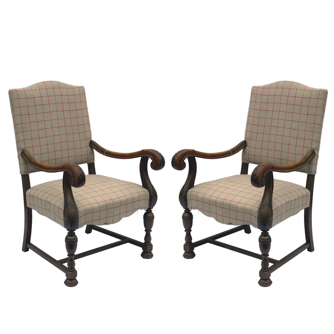 Antique Upholstered Chairs For Sale