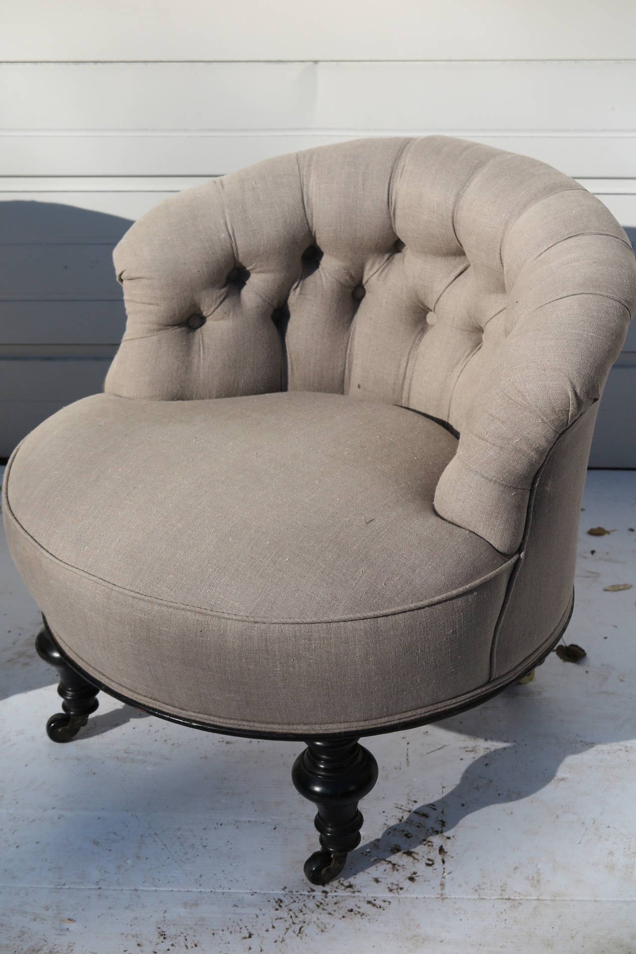 Pair of French Boudoir Chairs