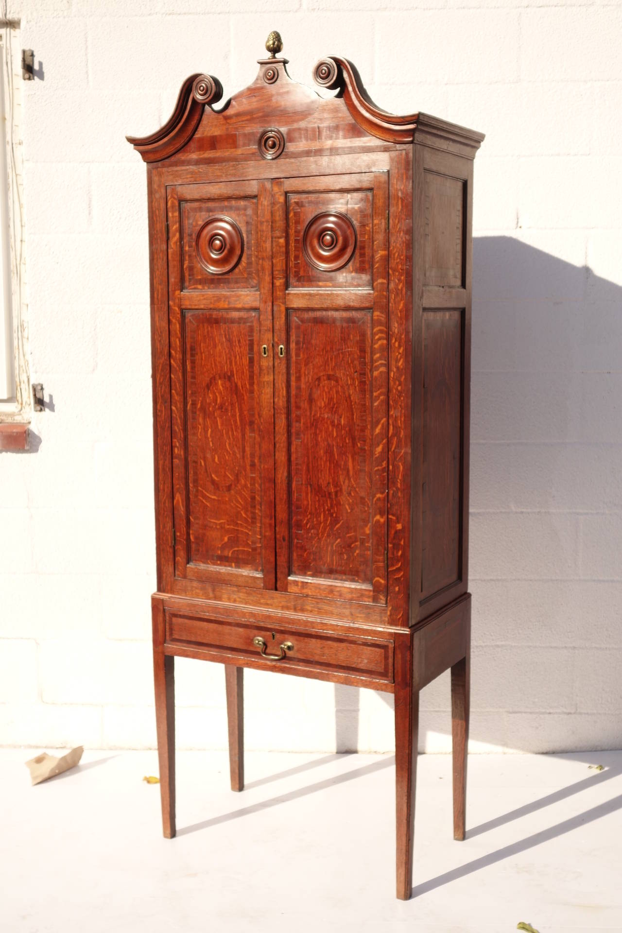 19th Century Hepplewhite Style Cabinet For Sale