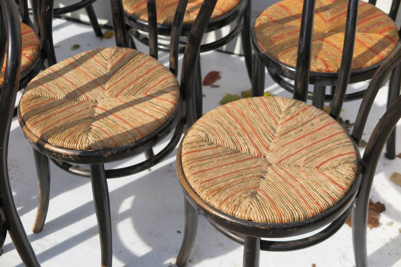 French Bistro Chairs - SIX AVAILABLE For Sale 2