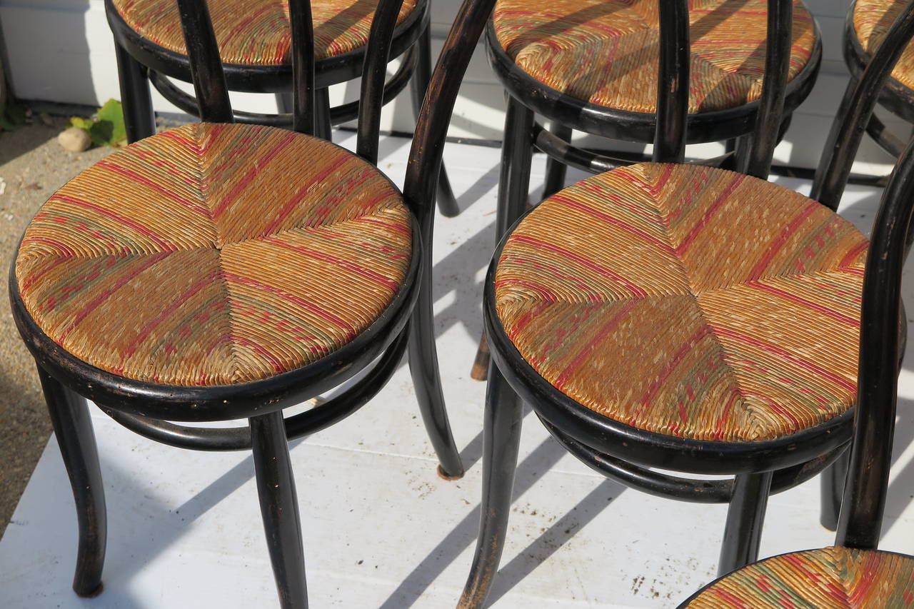 French Bistro Chairs - SIX AVAILABLE For Sale 3