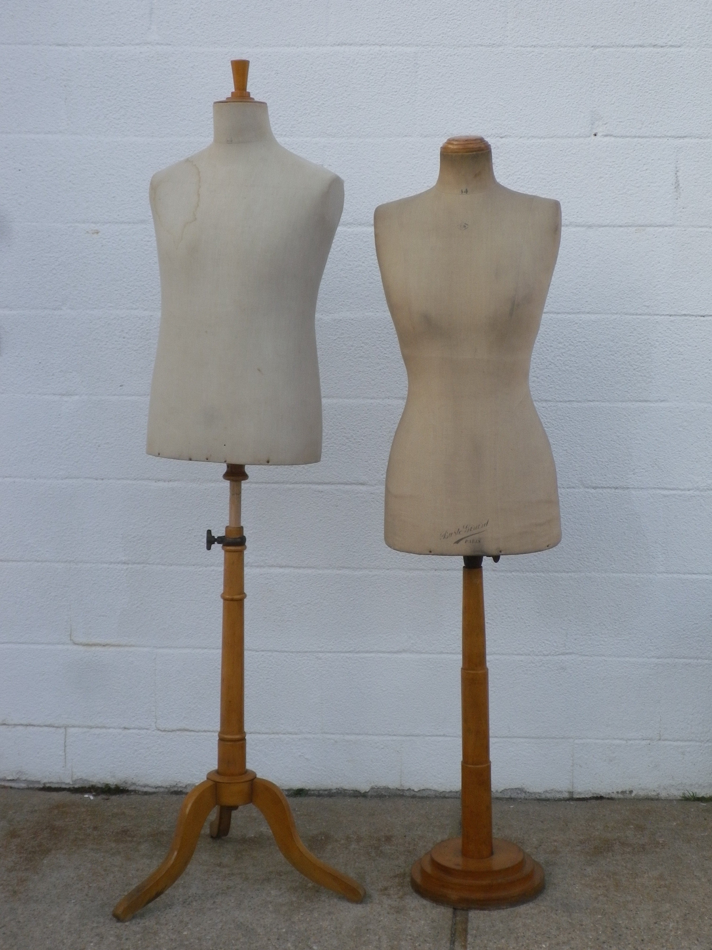 French Dressmakers Dummy For Sale