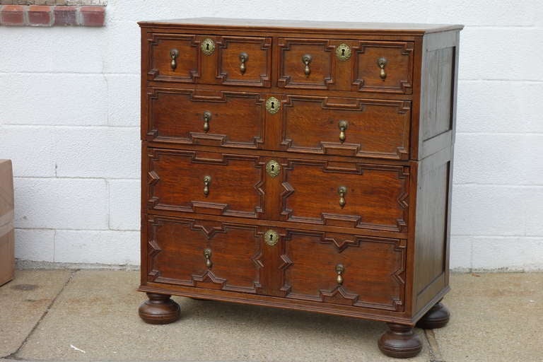 English Oak Chest of Drawers