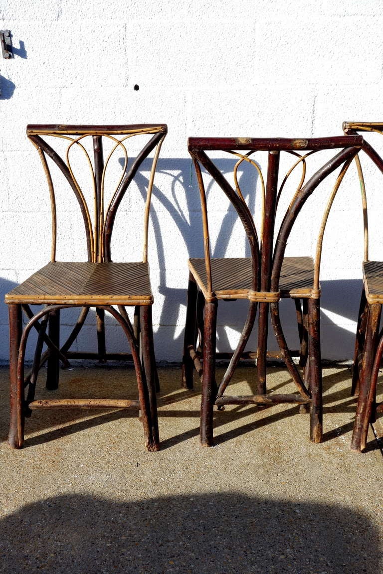 Mid-20th Century 1940's Twig Chairs For Sale