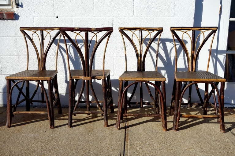 1940's Twig Chairs For Sale 2
