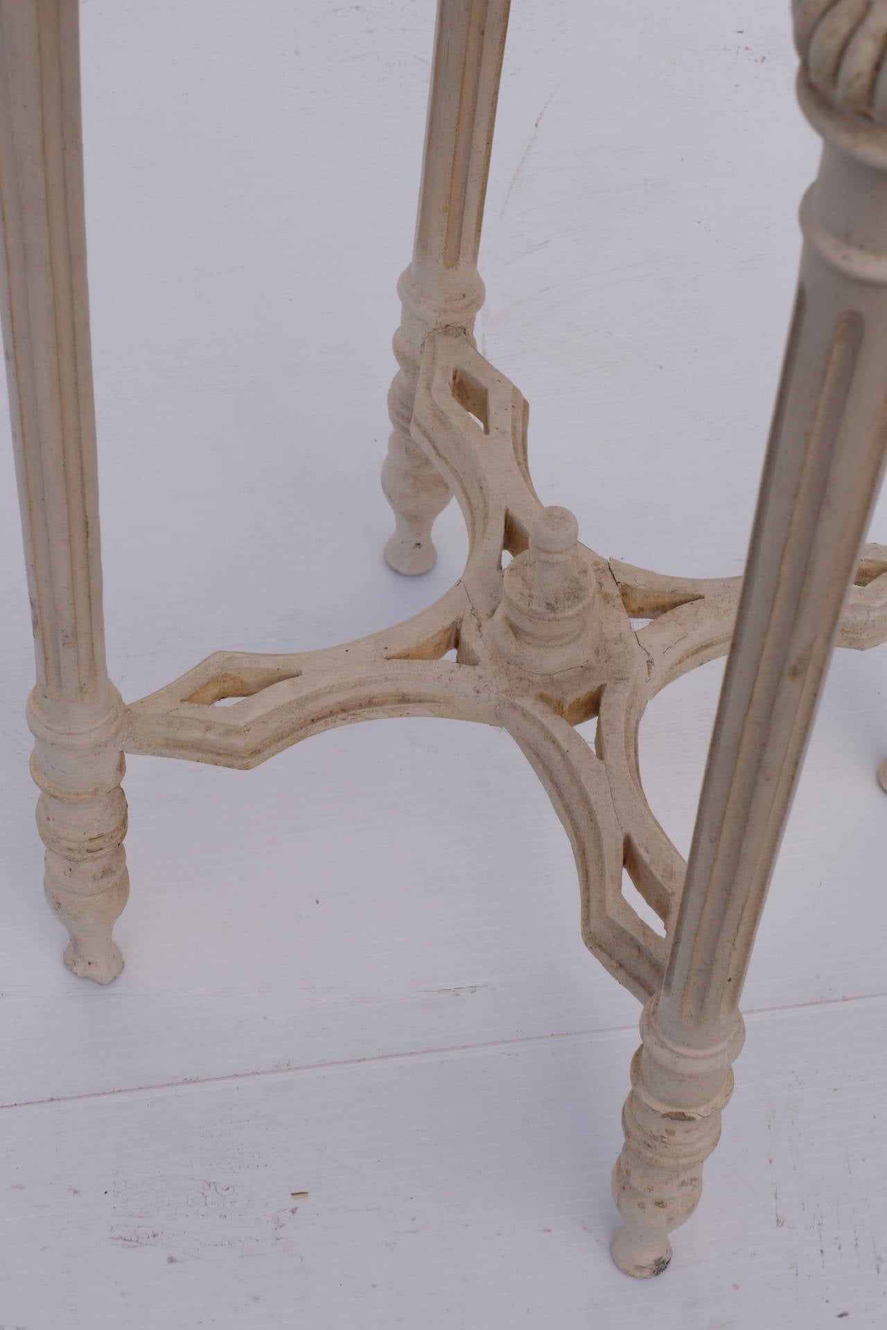 French Marble Top Gueridon For Sale 1