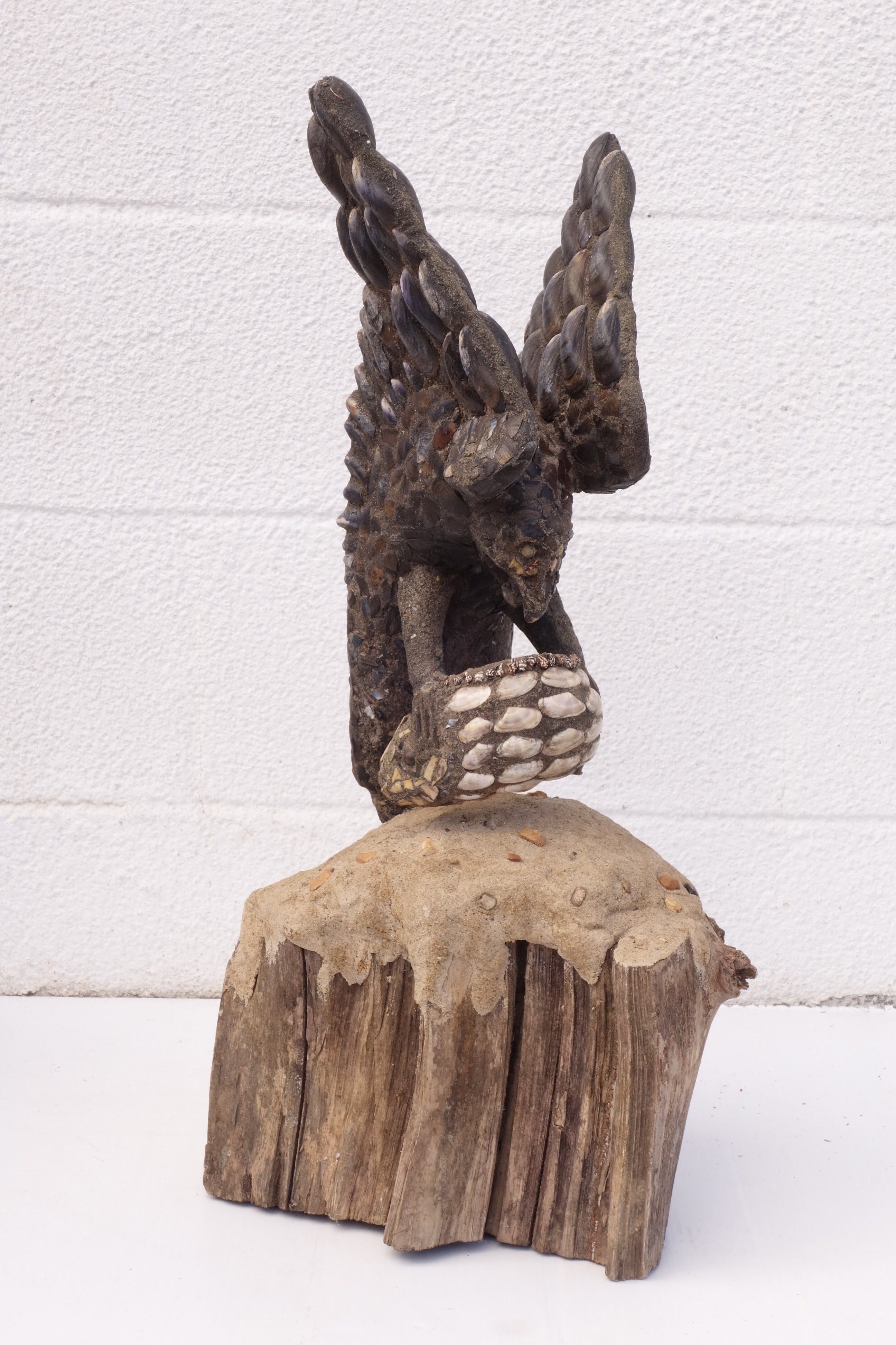 Folk Art Eagle Sculpture For Sale