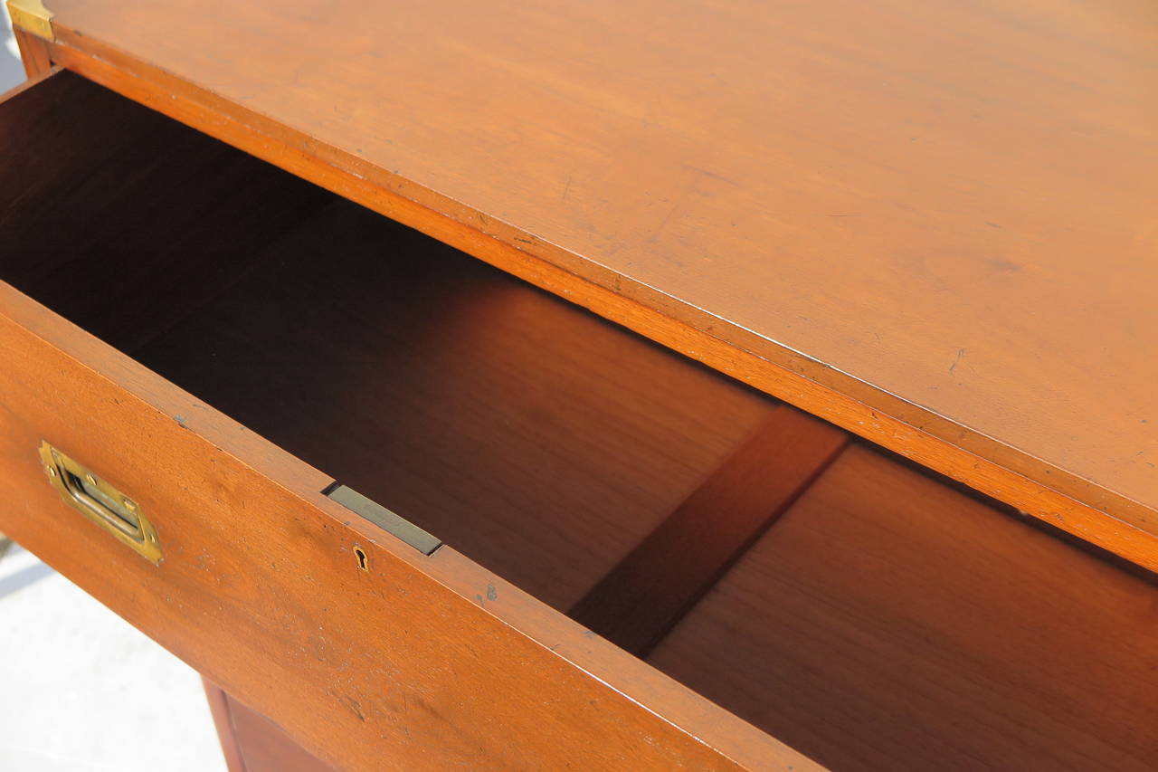 Campaign Chest on Bun Feet For Sale at 1stDibs