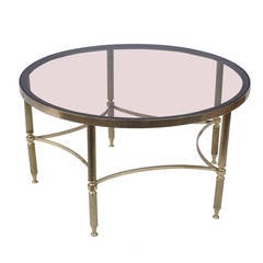 Brass Directoire Style Table