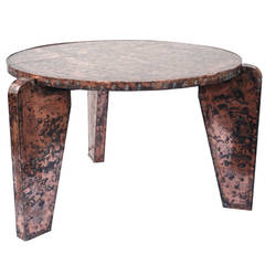Unusual Copper Table