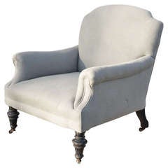 English Upholstered Chair Circa 1920