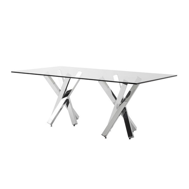 Stainless Steel Dining Table For Sale