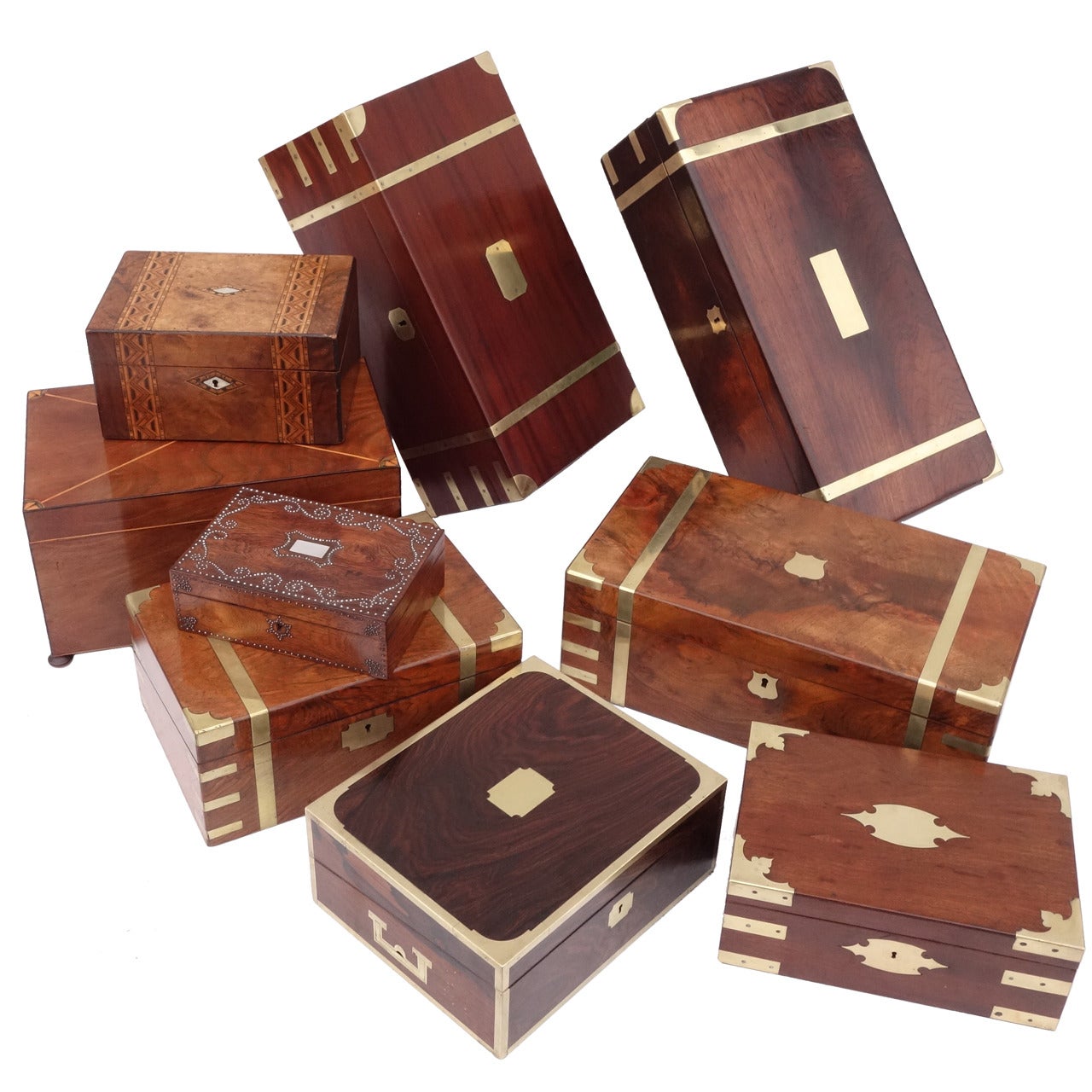 Document Boxes, Tea Caddies For Sale