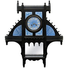 Antique Rare Aesthetic Period Wall Clock