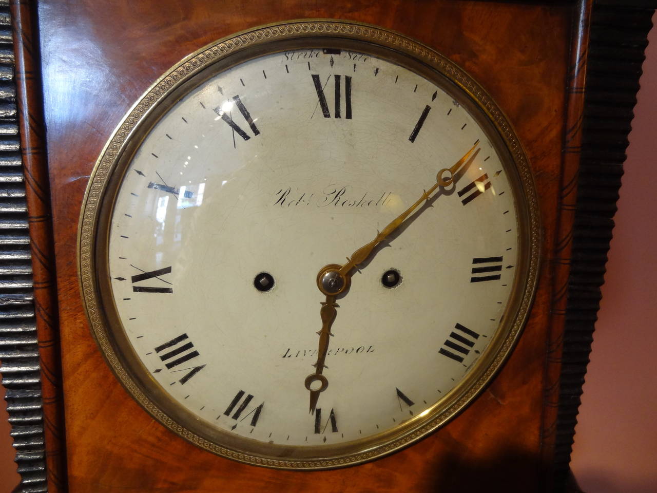 Regency Period Musical Clock Attributed to Bullock For Sale 2