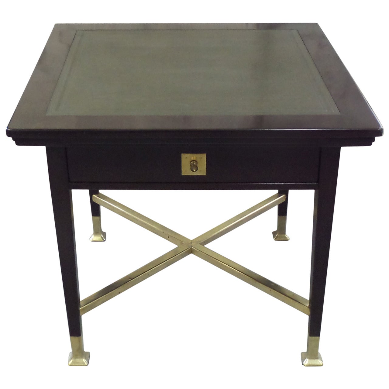 Secessionist Game Table with Synchronized Mechanical Trays For Sale
