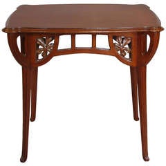 Art Nouveau Table Attributed to Abel Landry