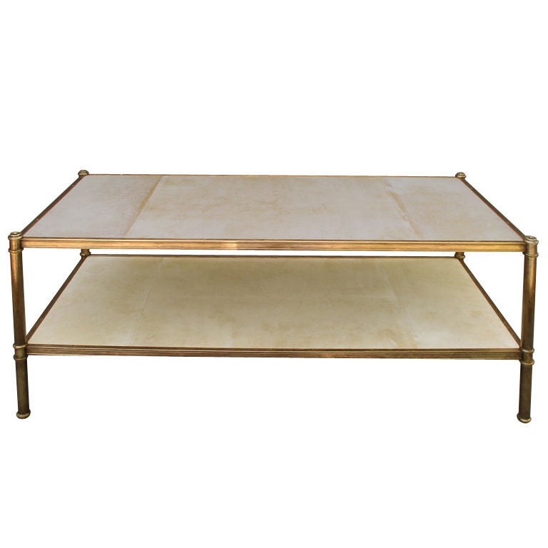 Cole Porter Coffee Table by Victoria & Son For Sale