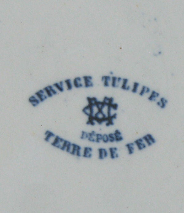 A 29 Piece "Tulip" Print Part-Dinner Service