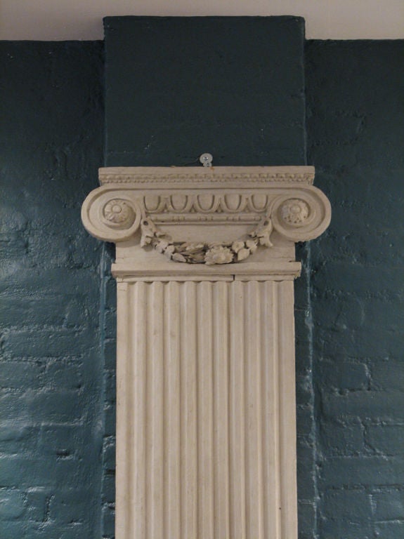 Set of Six Louis XVI Style Pilasters In Good Condition For Sale In Long Island City, NY