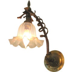 An Art Nouveau Light by Benson