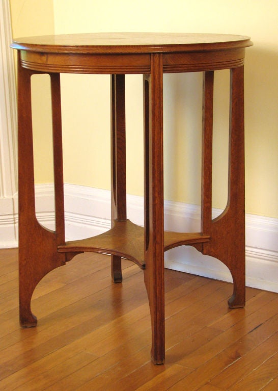 Vienna Secession Belgian Secessionist Side Table For Sale