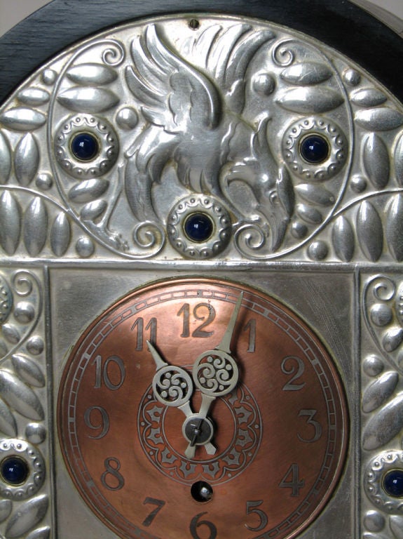 20th Century Finely Worked Secessionist Mantle Clock For Sale