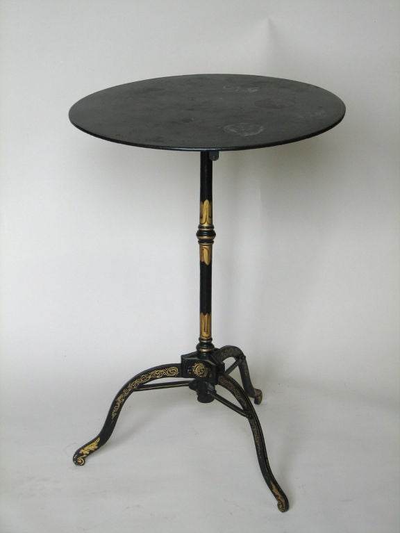 Napoleon III Metal Campaign Table In Good Condition For Sale In Long Island City, NY