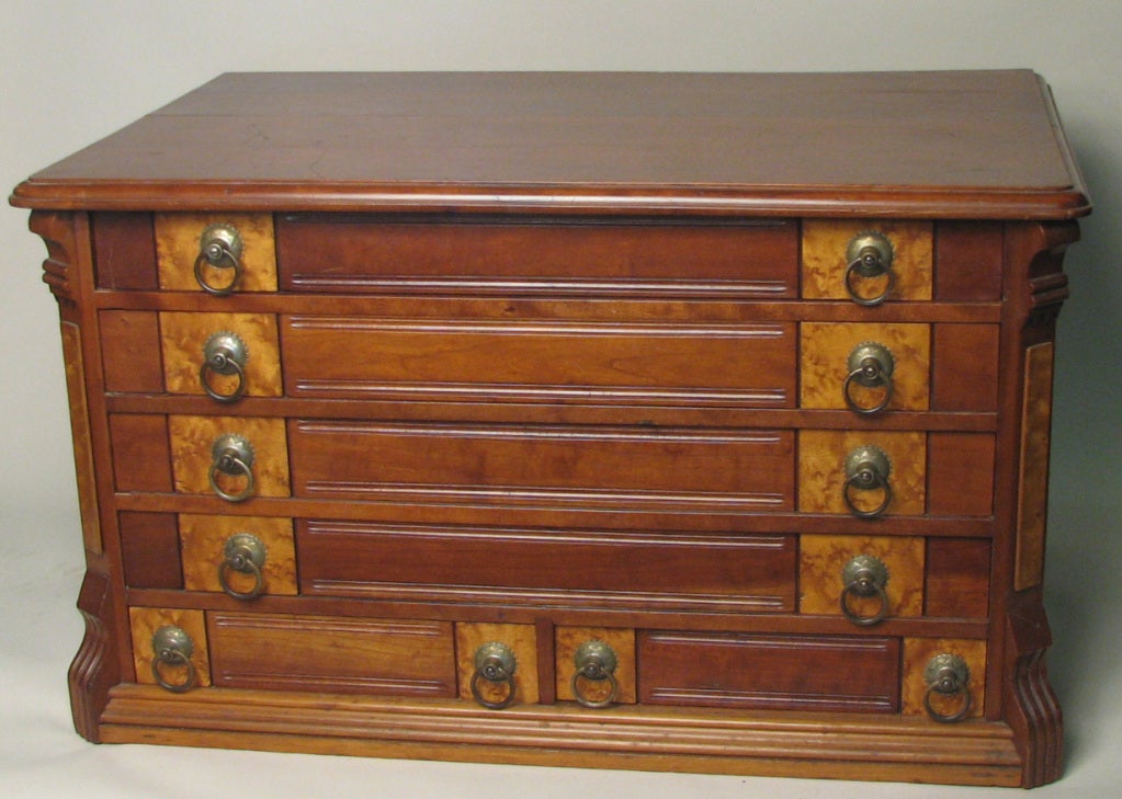 19th Century Spool Chest For Sale at 1stDibs