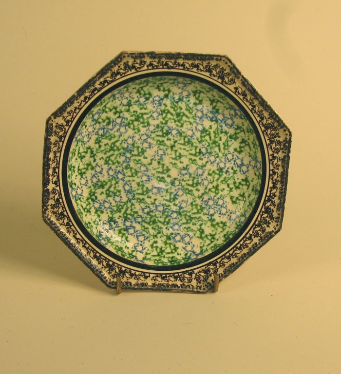 Octagonal Forge-les-eaux Plate