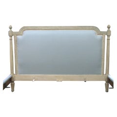 A King Size Louis XVI Style Headboard and Bed-frame