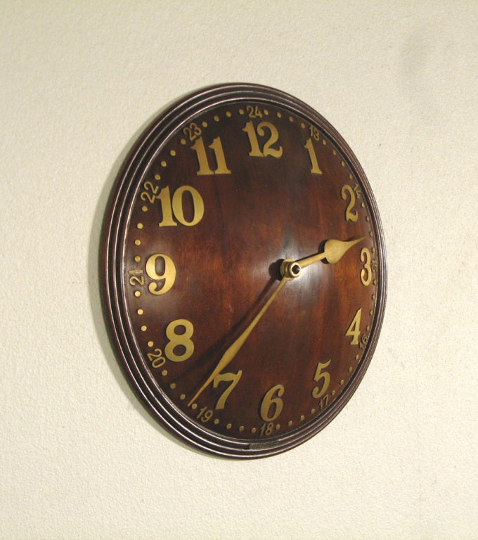 English Convex Wall Clock