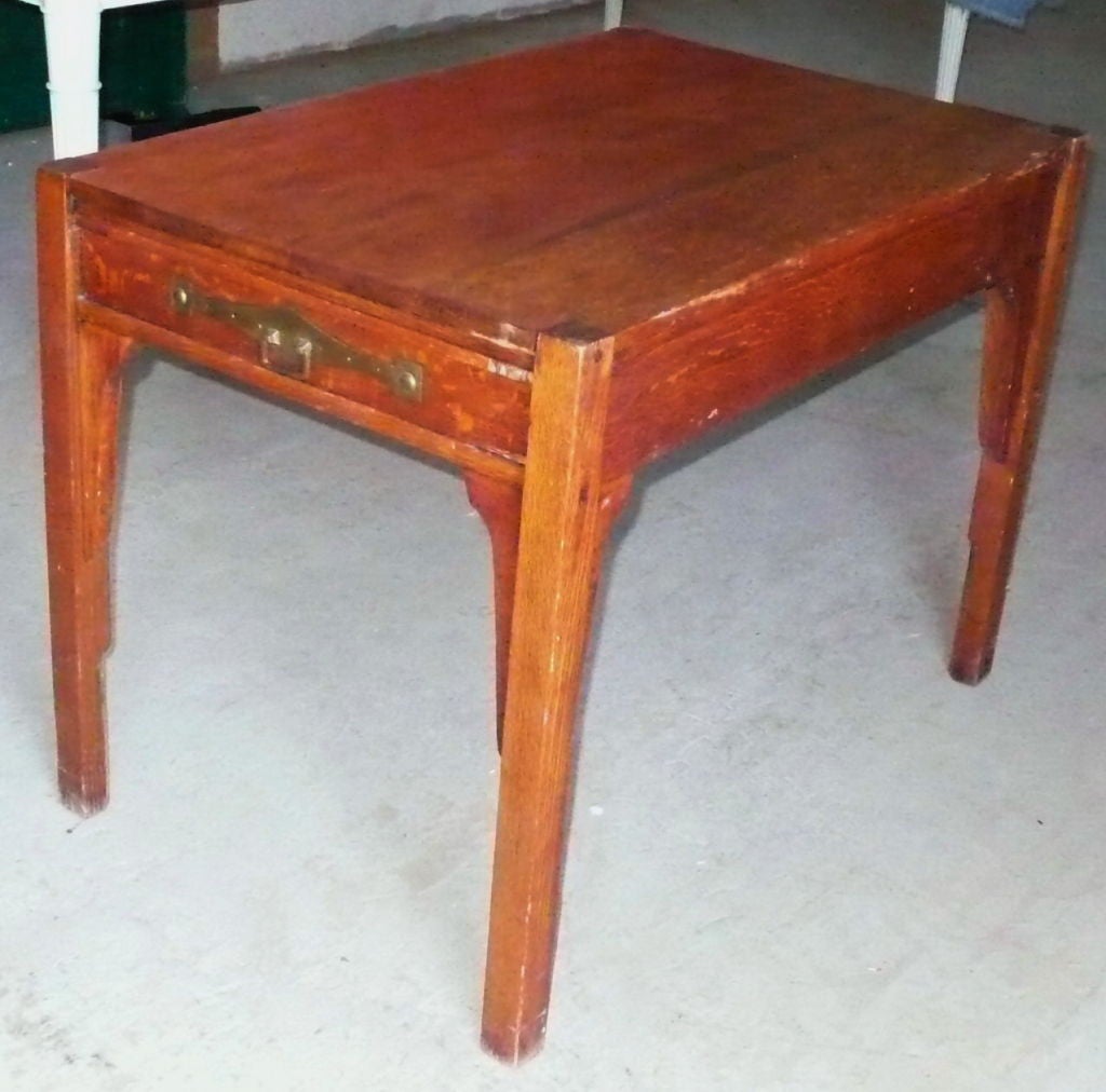 Small Mission Style School Desk