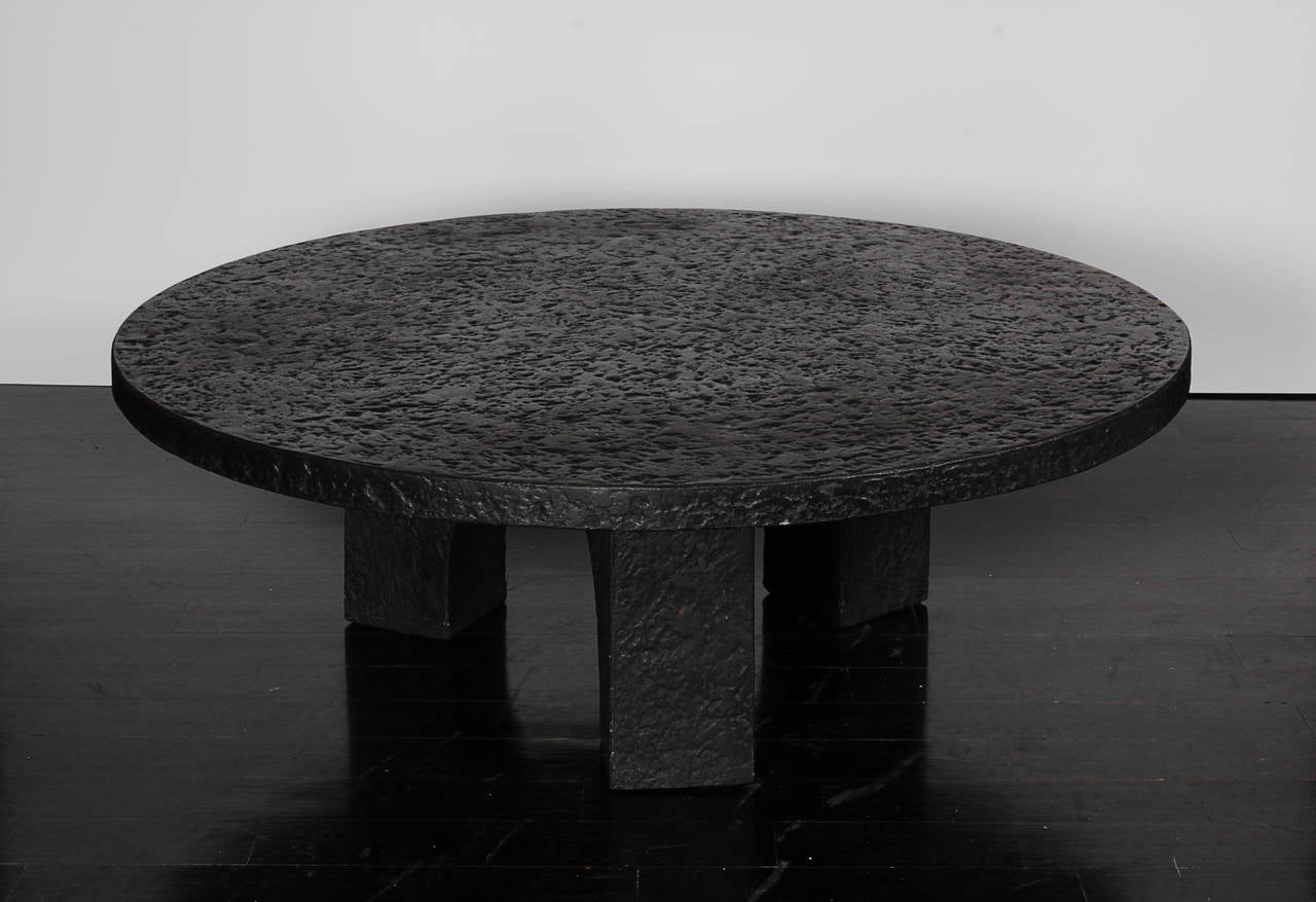 Black Coffee Table in the Style of Ado Chale 1